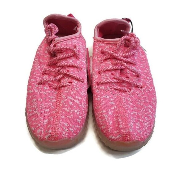 MEJC Girls LED Shoes Light Fashion Sneaker Pink Youth Size 1.5Y USB Charger - Picture 6 of 8